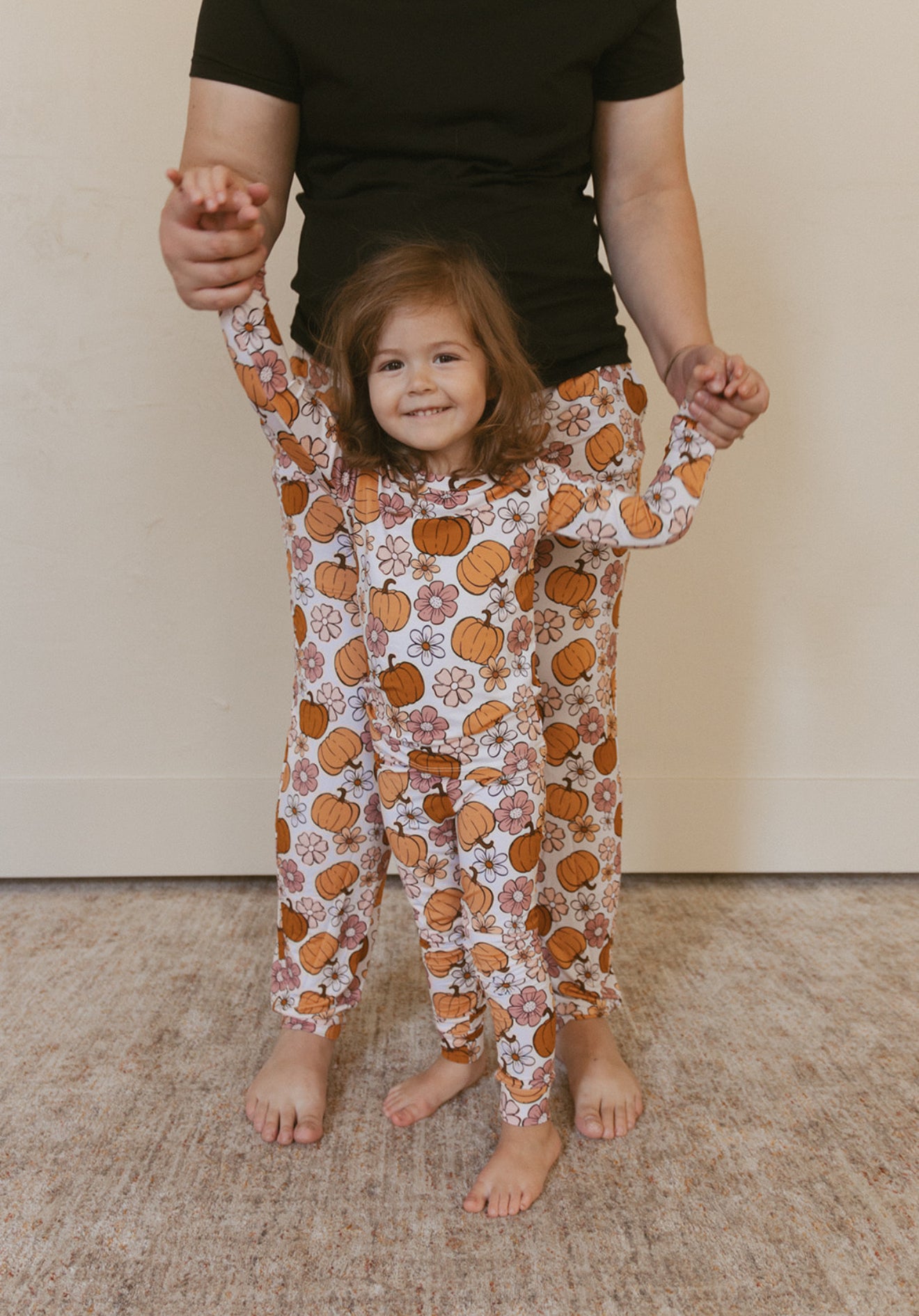 Autumn Floral Mama Joggers