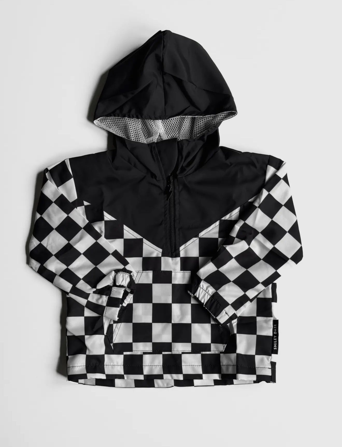 Checkered Windbreaker
