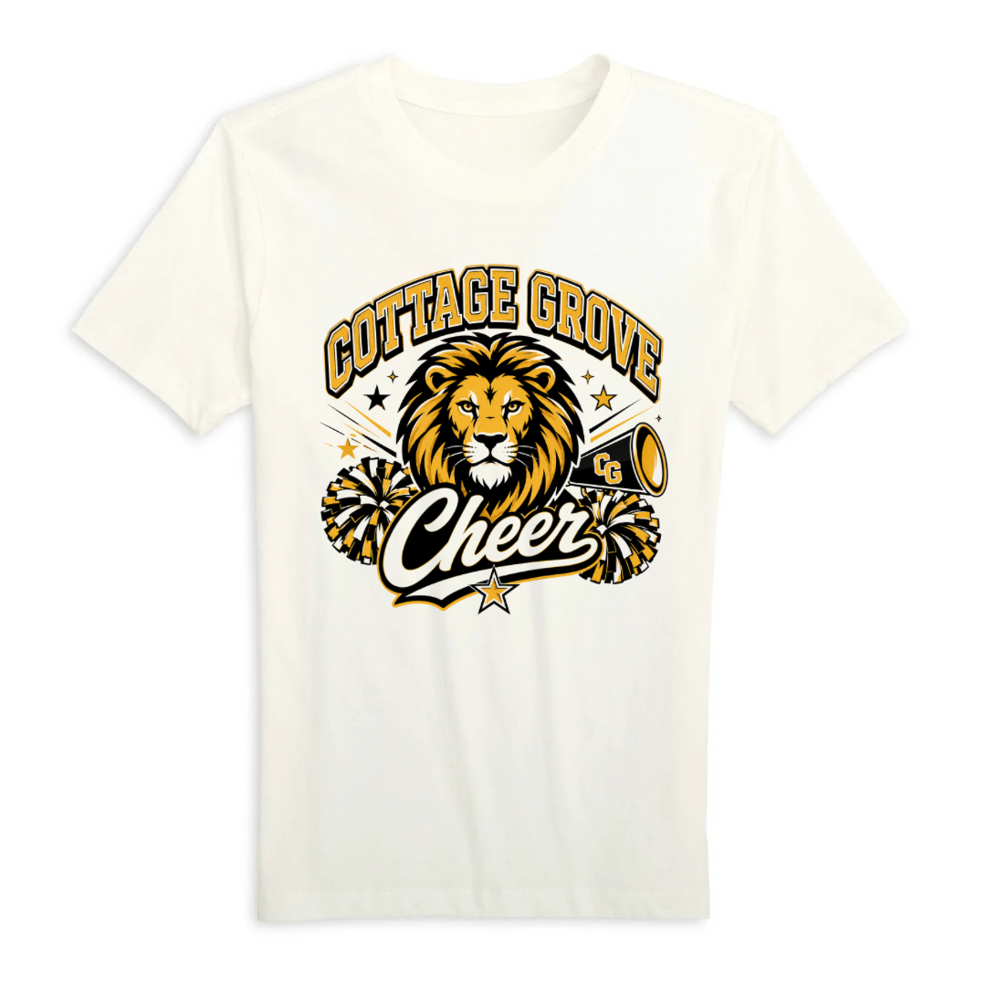 Lions Cheer - 100% Cotton Tee