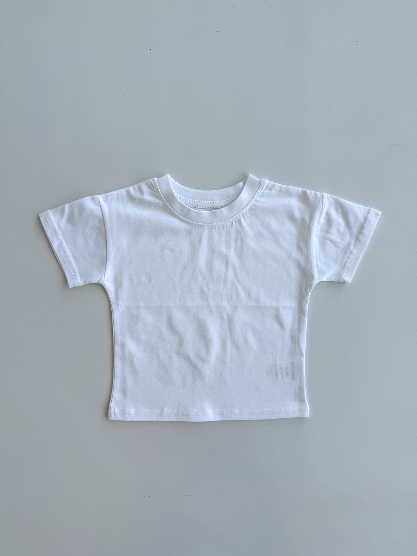 Organic Cotton Boxy Tee - White
