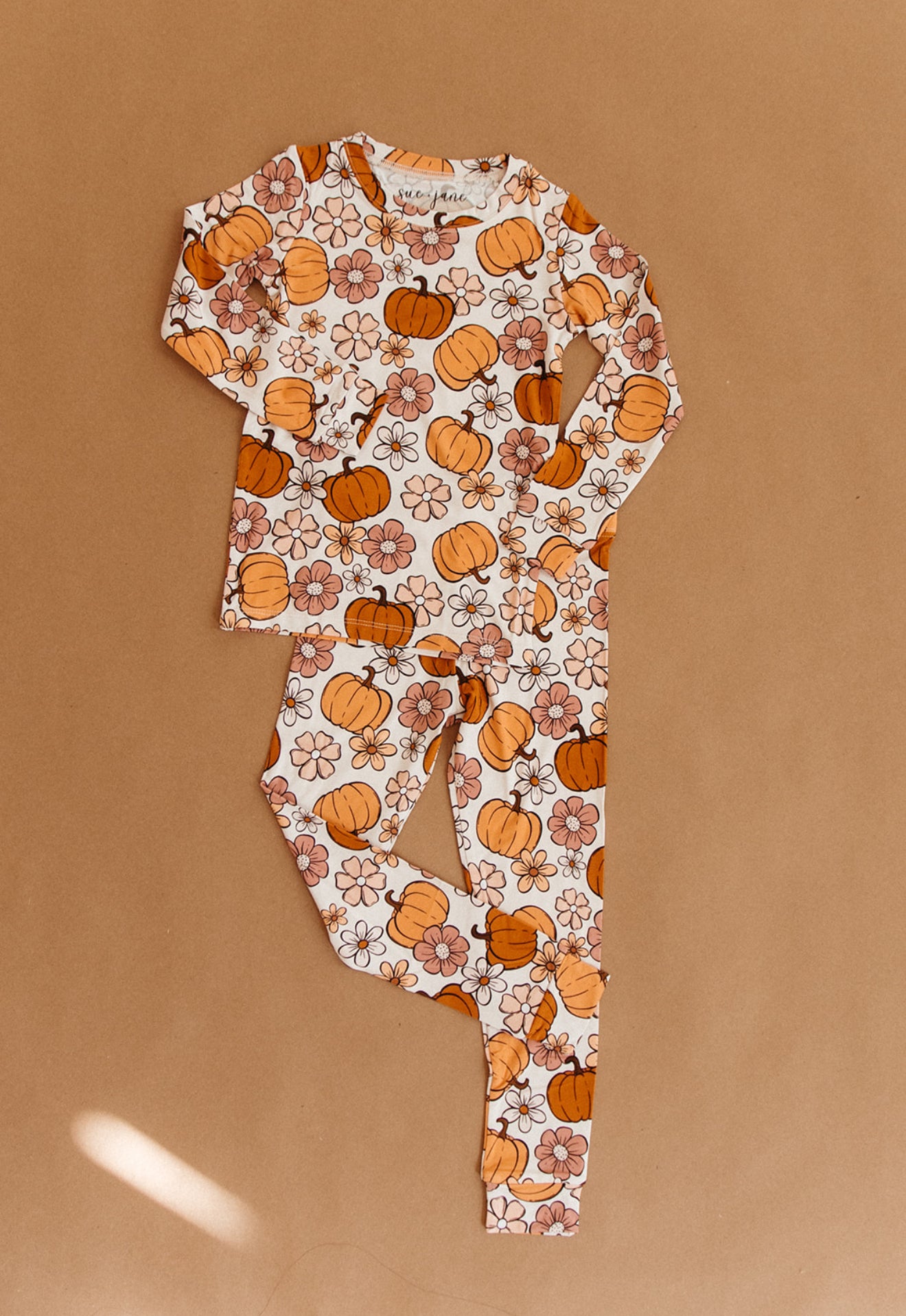 Autumn Floral Bamboo Pajamas