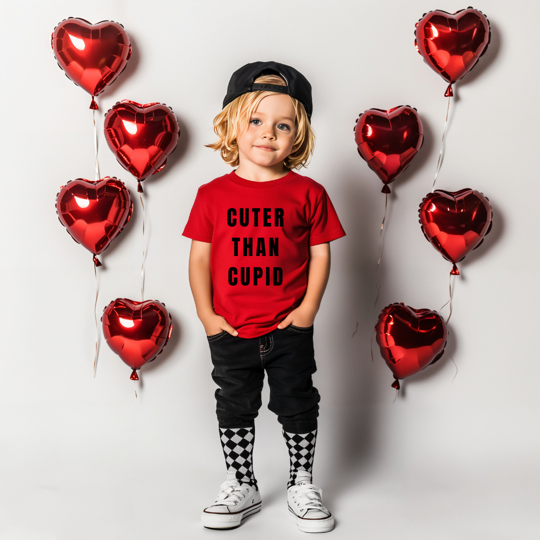 Cuter Than Cupid - 100% Cotton Tee
