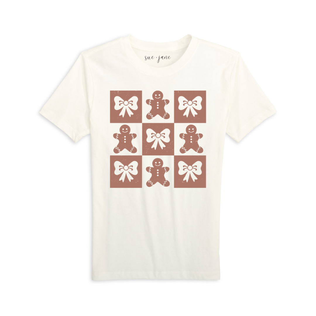 Gingerbread Coquette Organic Cotton Tee