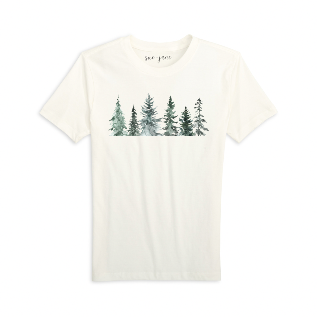 Winter Forrest Organic Cotton Tee