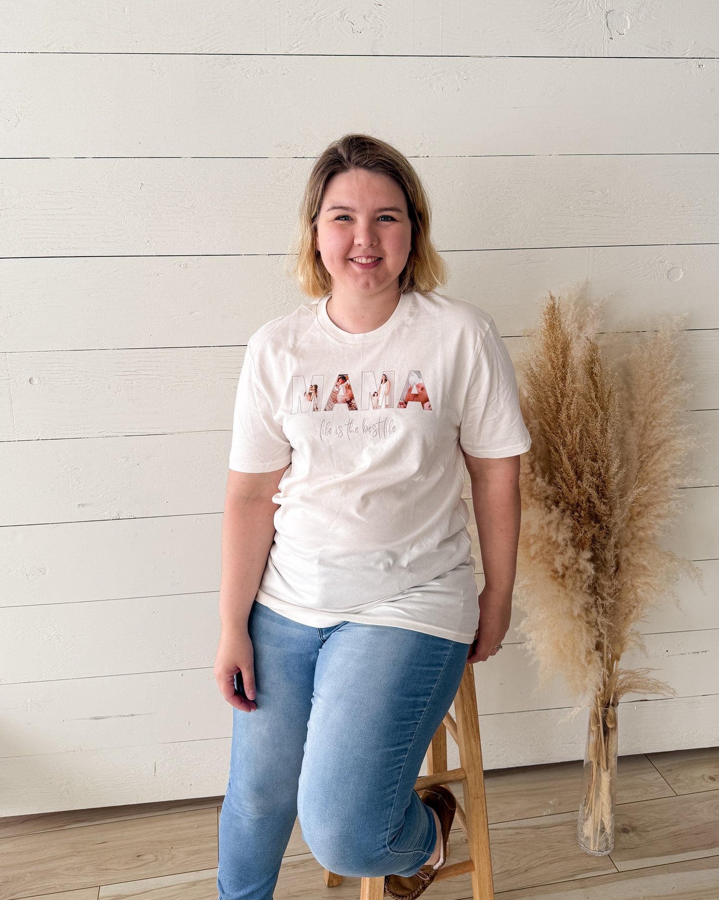 Personalized Mama Organic Cotton T-shirt