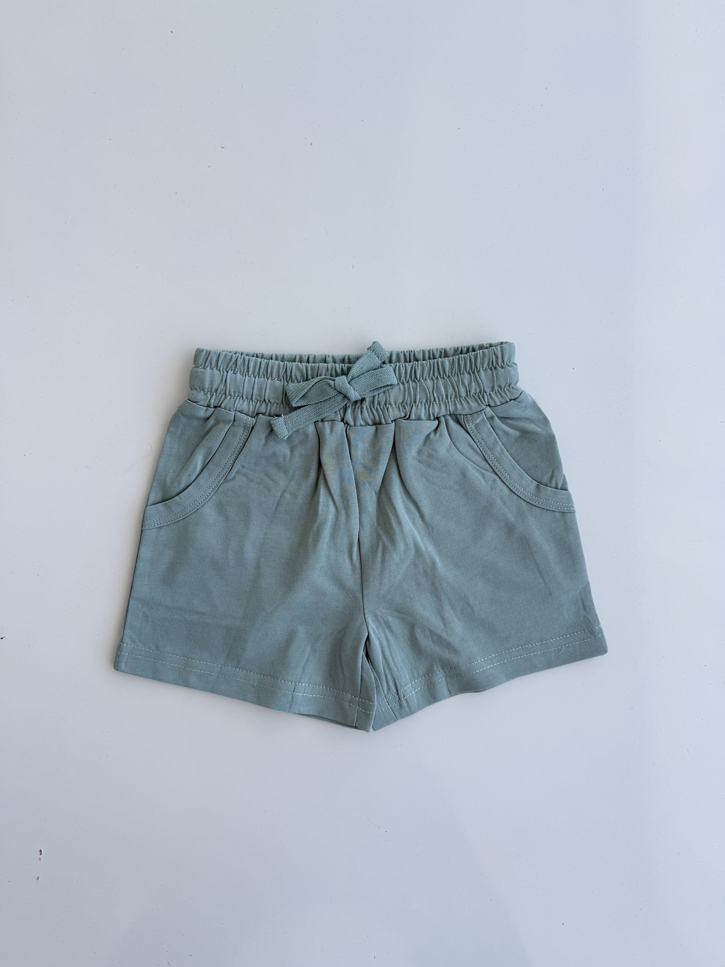 Organic Cotton Shorts - Sage