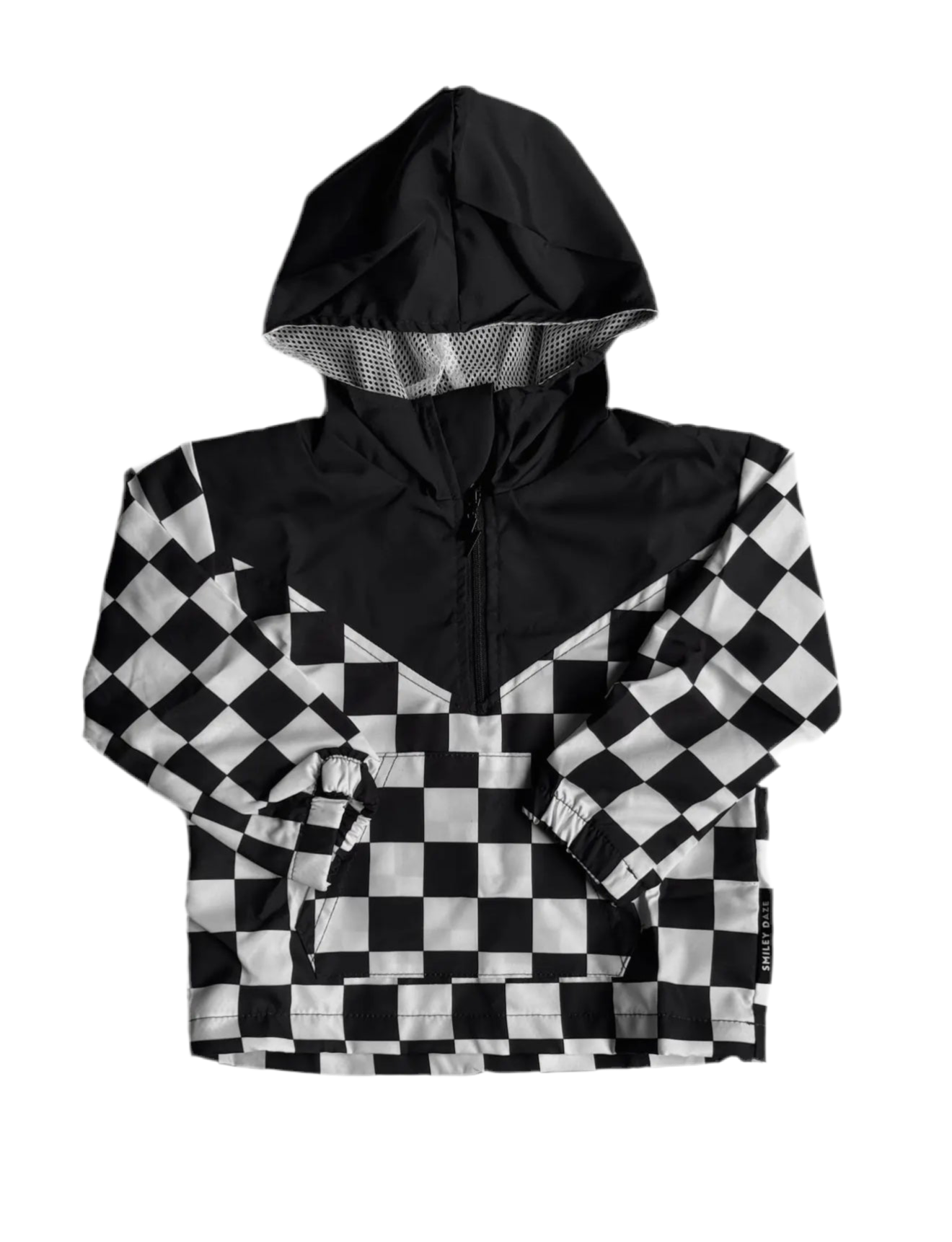 Checkered Windbreaker