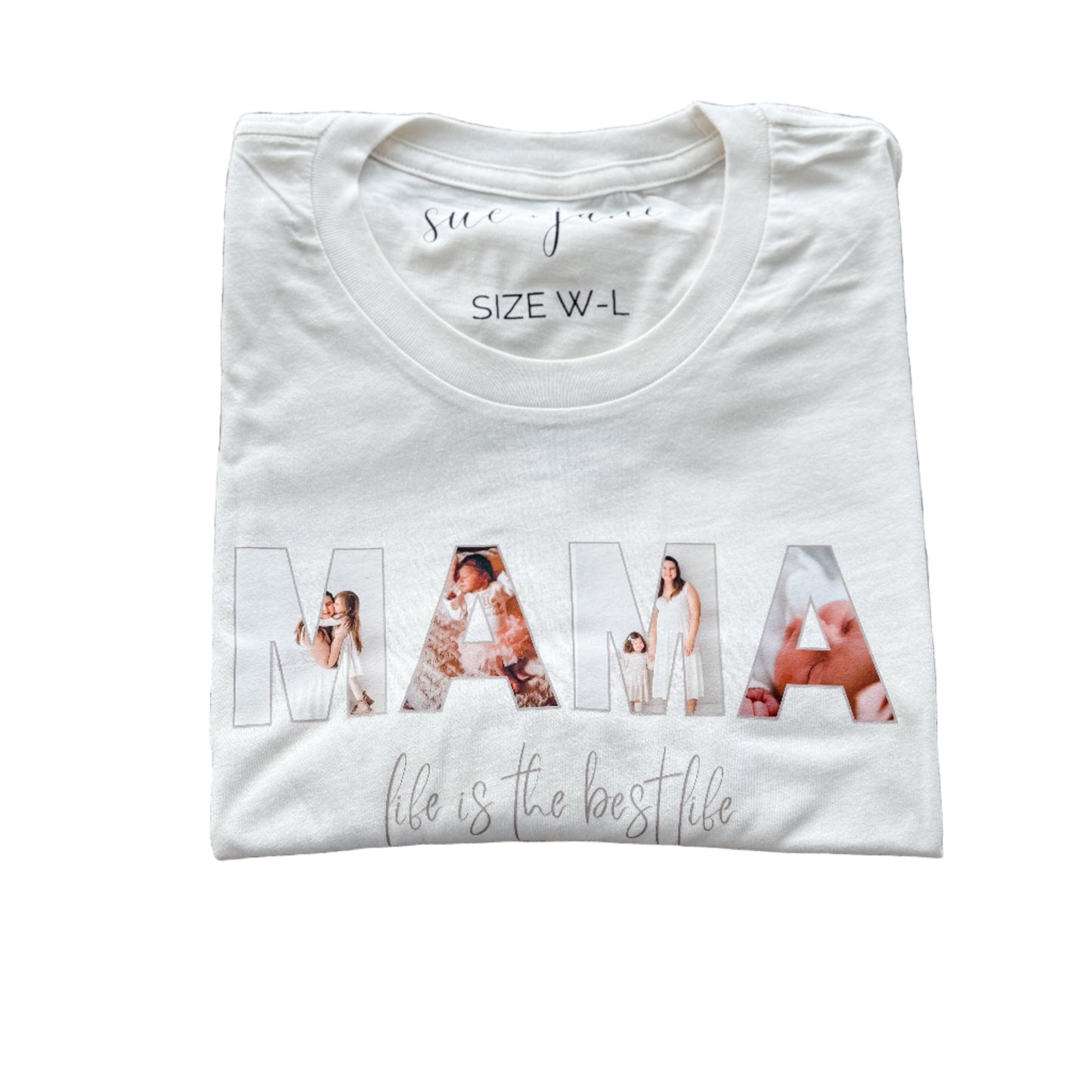 Personalized Mama Organic Cotton Tee