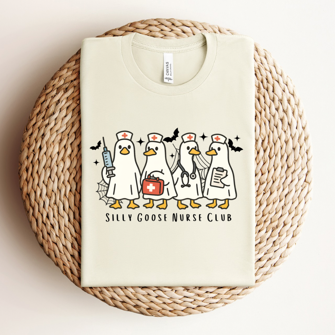 Silly Goose Nurse Club Tee