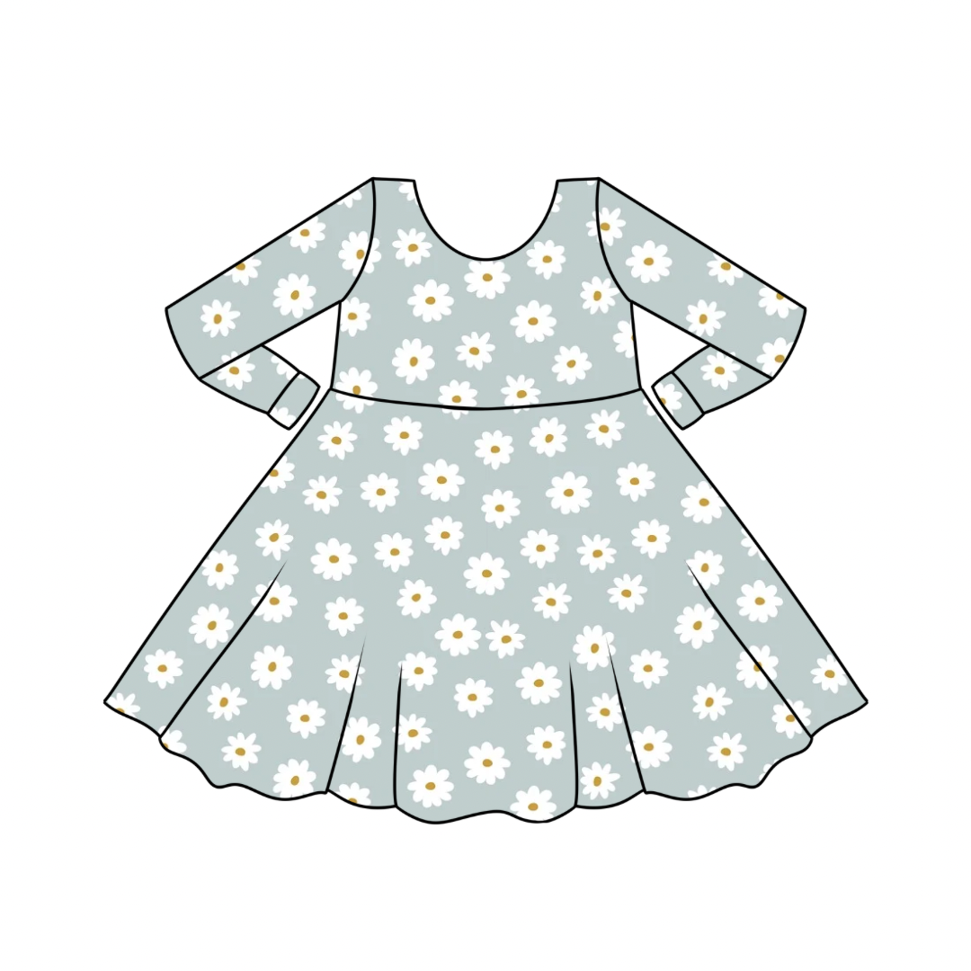 PREORDER Daisy Twirl Bodysuit Romper