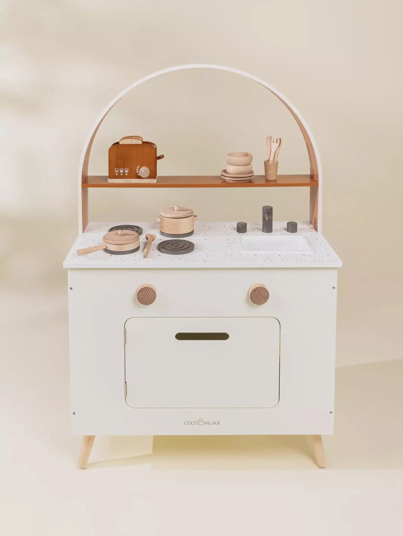 Wooden Play Kitchen