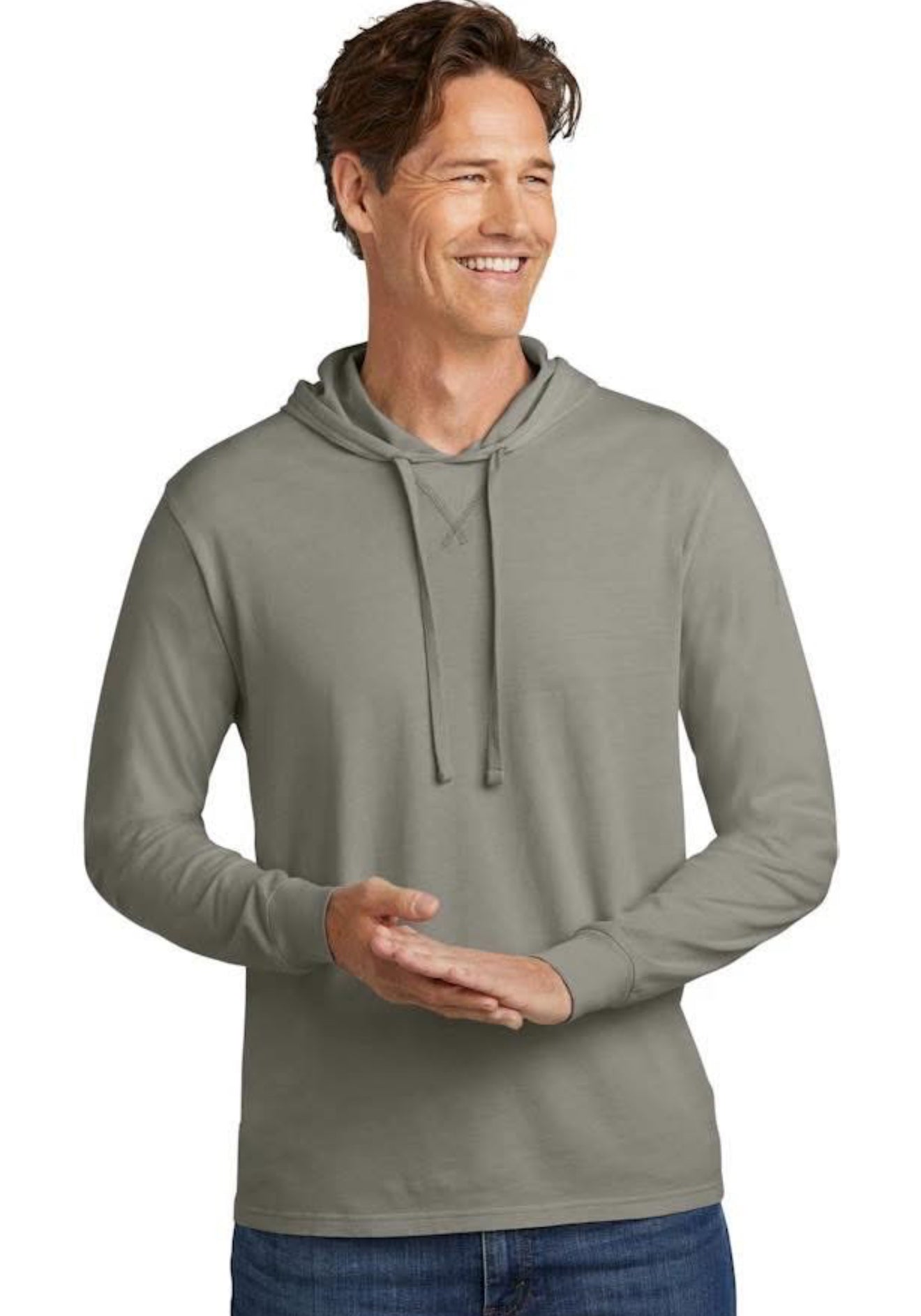 100% Organic Cotton Hoodie - Driftwood