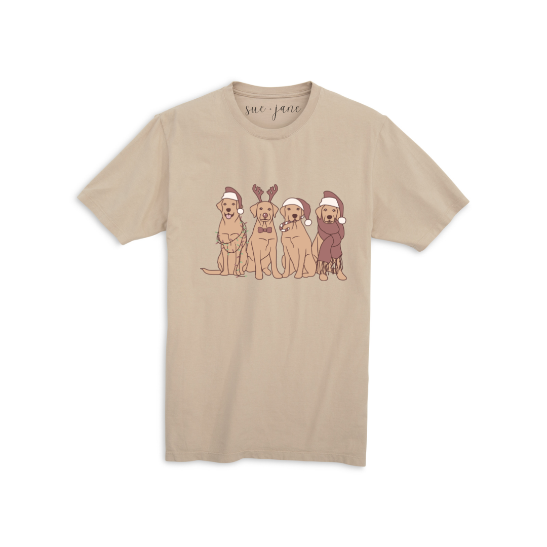 Holiday Pups Organic Cotton T-shirt