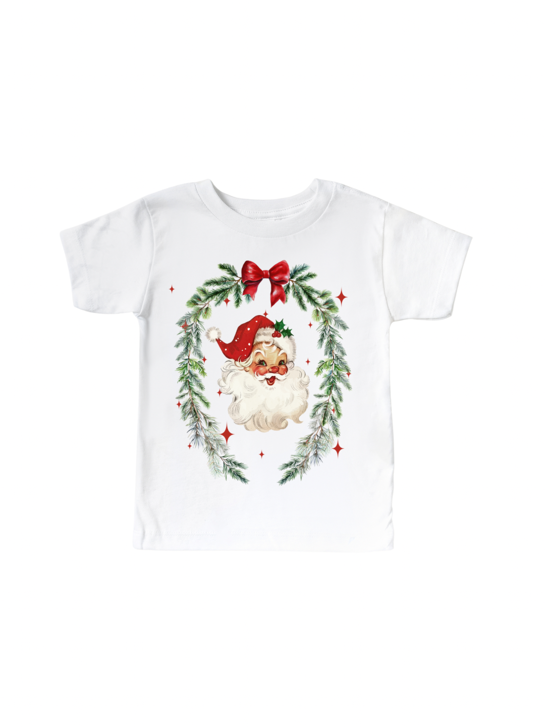 Vintage Santa - 100% Cotton Tee