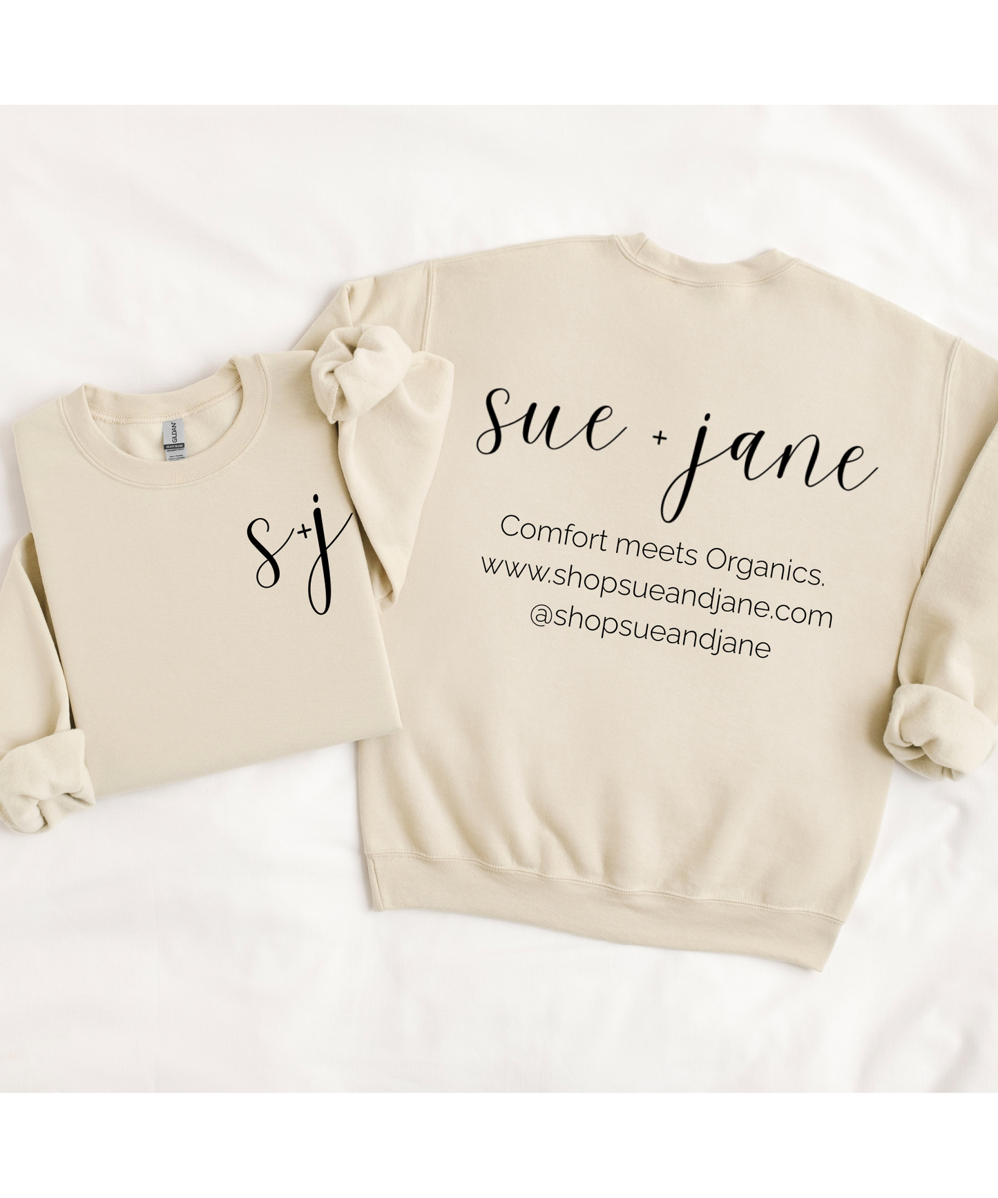 Sue and Jane Logo Crewneck