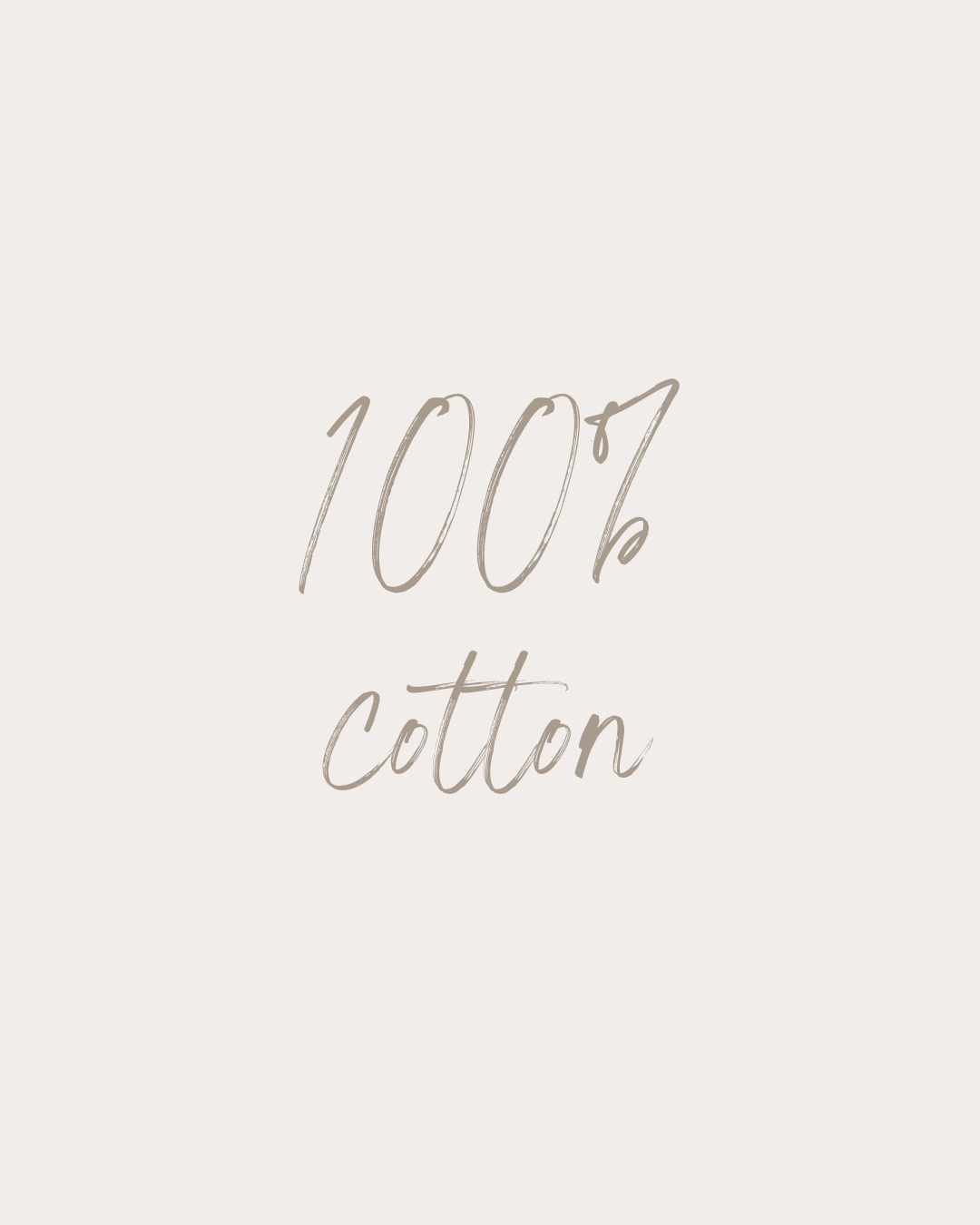100% COTTON
