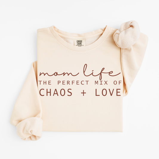Mom Life Organic Cotton Crewneck