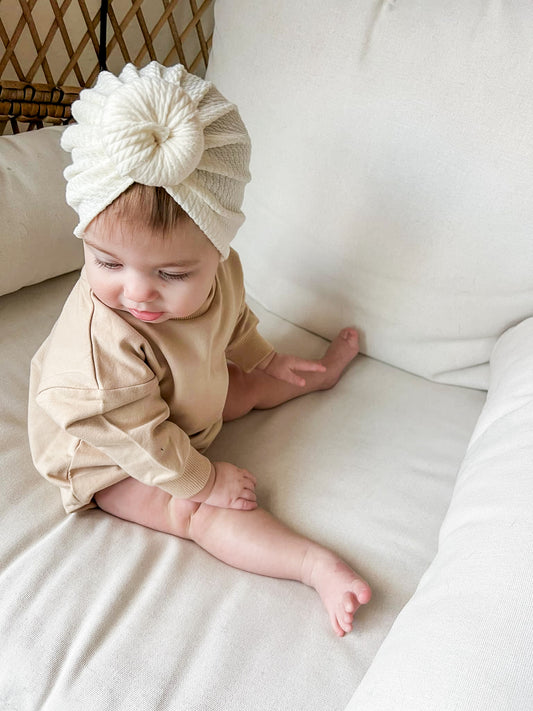 Organic Cotton Bubble Romper