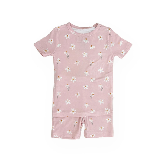 Daffodil Shorts Set Bamboo Pajamas
