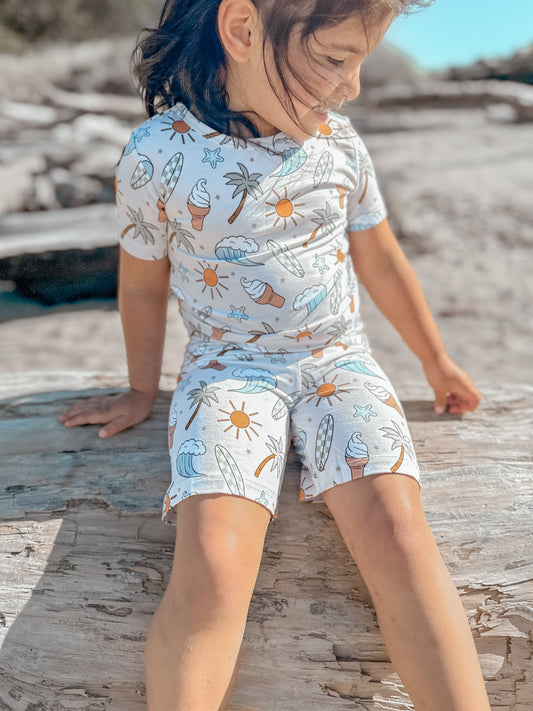 Summer Ice Cream Bamboo Set