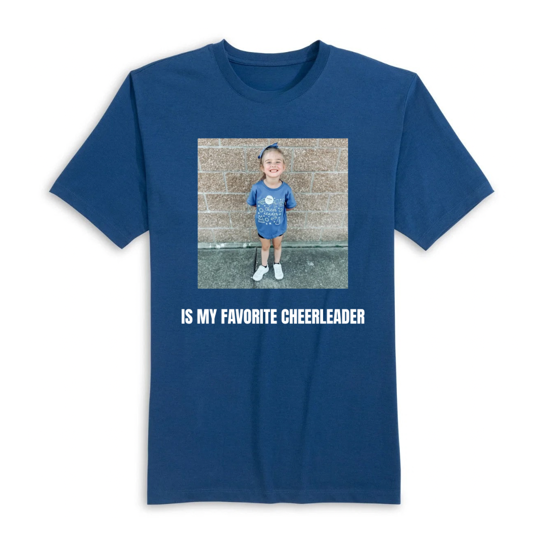 Favorite Cheerleader Organic Cotton Tee