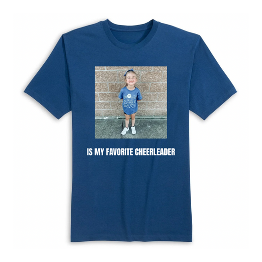 Favorite Cheerleader Organic Cotton Tee