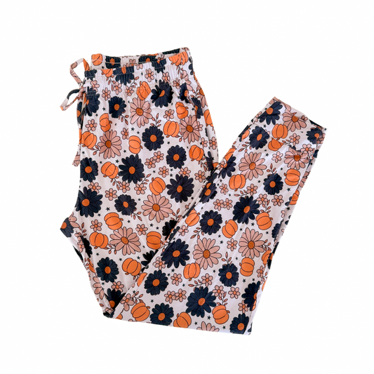 Spooky Floral Mama Joggers