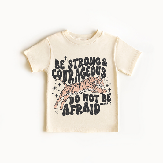 Strong & Courageous - 100% Cotton T-shirt