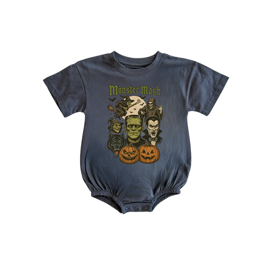 Monster Organic Cotton Bubble Romper