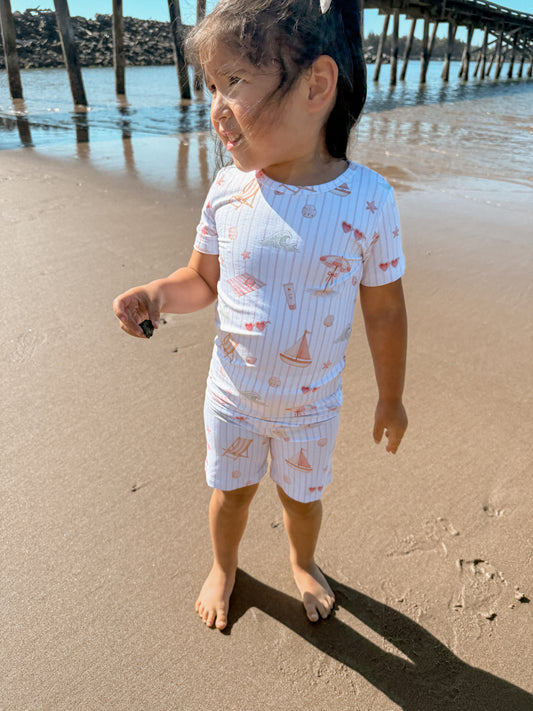 Boho Beach Bamboo Set