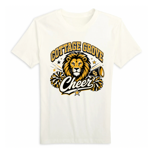 Lions Cheer - 100% Cotton Tee