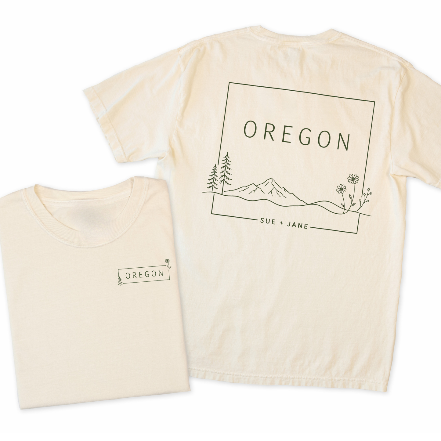 Oregon - 100% Cotton Tee