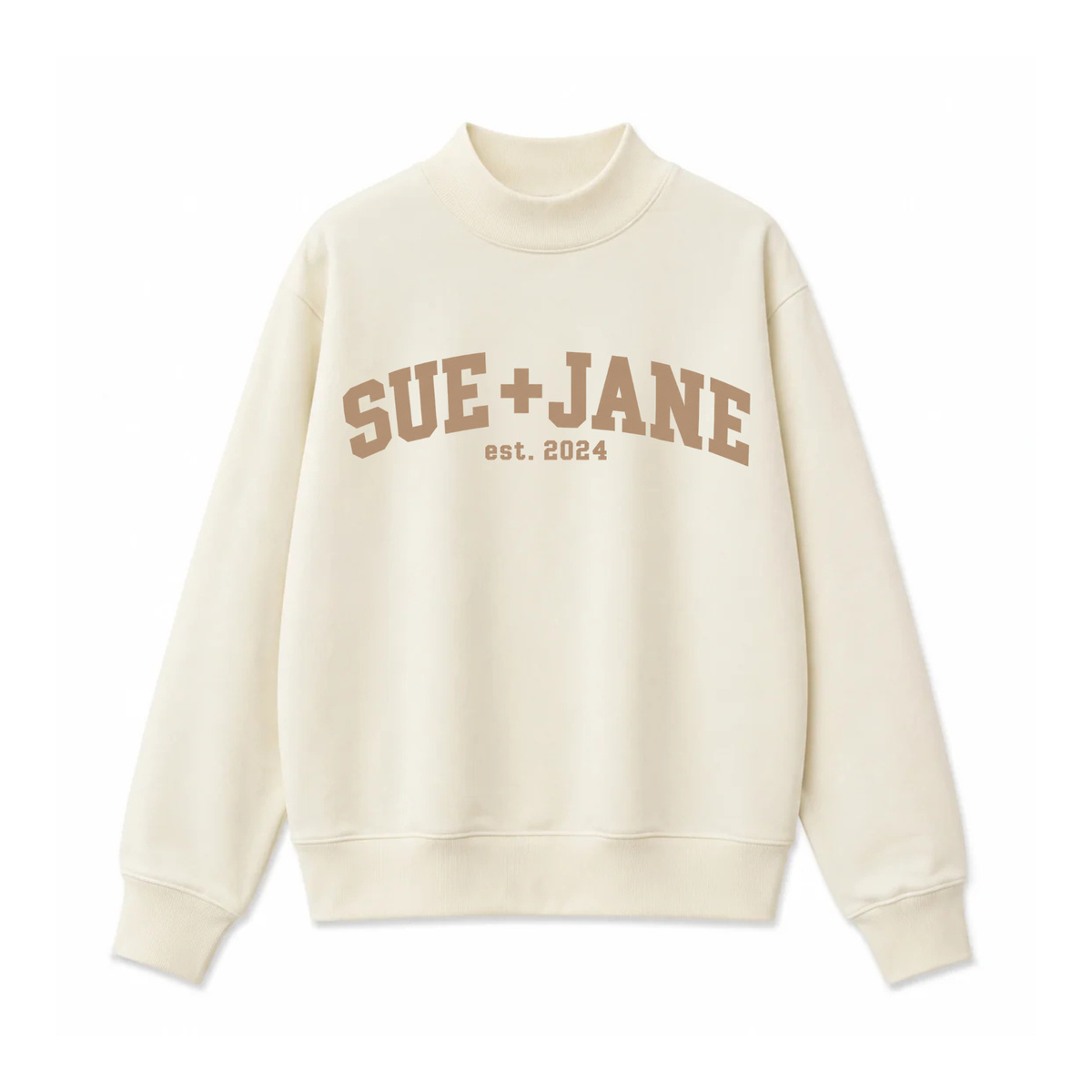 Classic Varsity Fleece Mock Neck