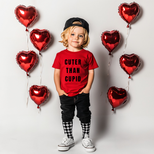 Cuter Than Cupid - 100% Cotton Tee