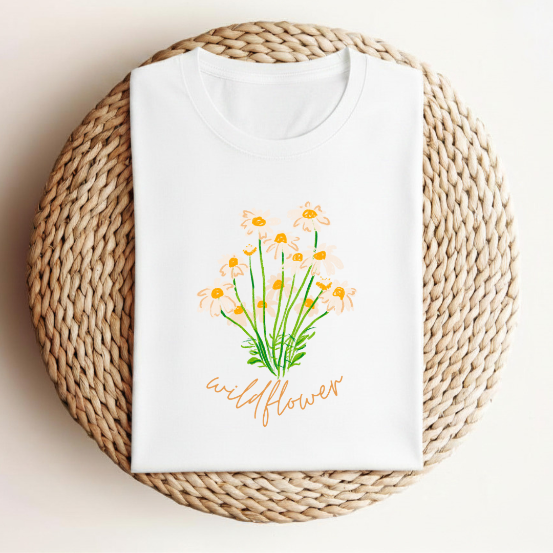 Wildflower - 100% Cotton Tee