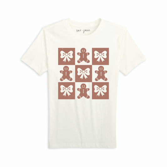 Gingerbread Coquette Organic Cotton Tee