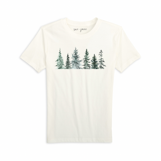 Winter Forrest Organic Cotton Tee