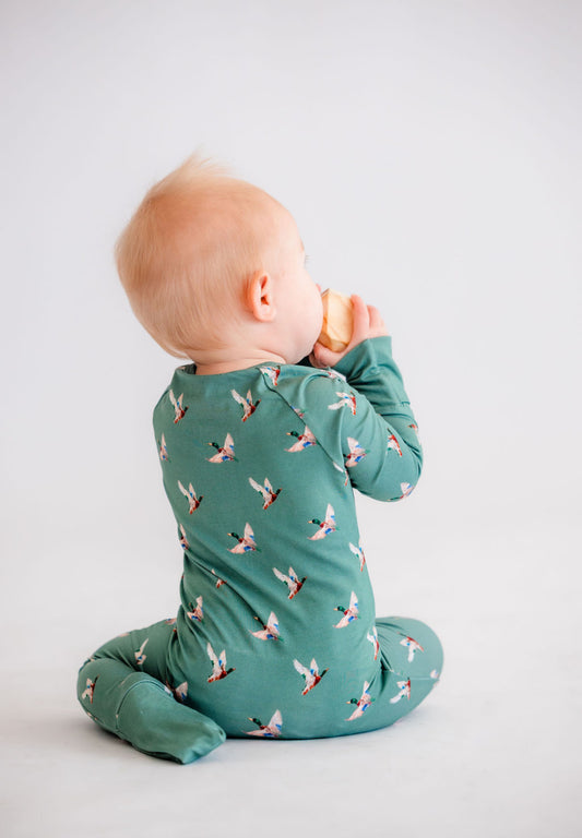 Mallard Duck Bamboo Zippy