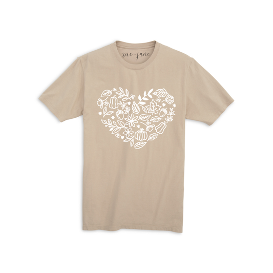 Fall Heart Organic Cotton T-shirt
