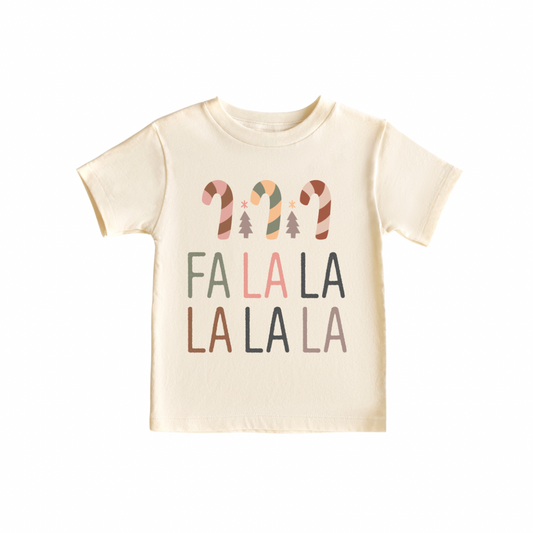 Fa La La - 100% Cotton Tee