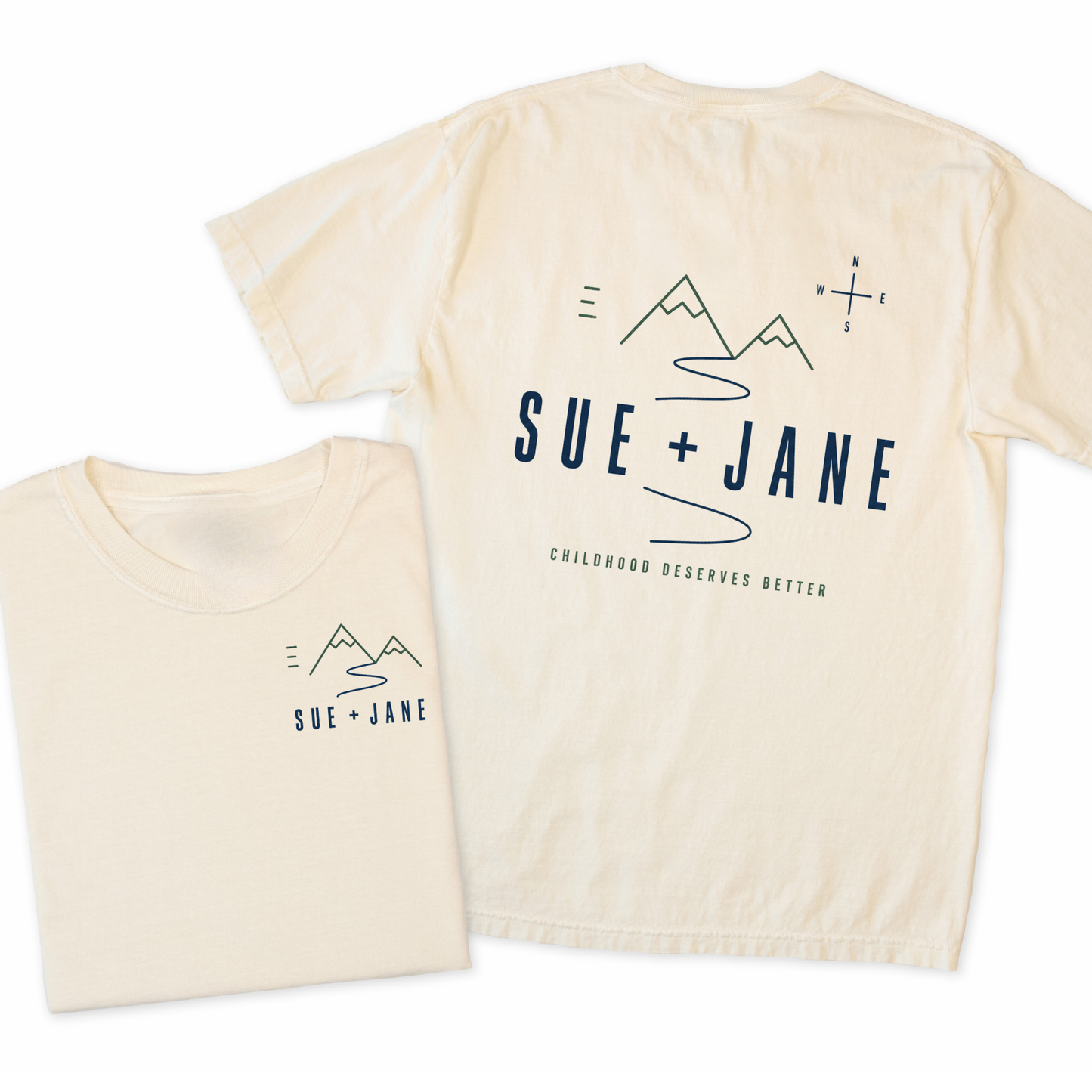 Mountains - 100% Cotton Tee