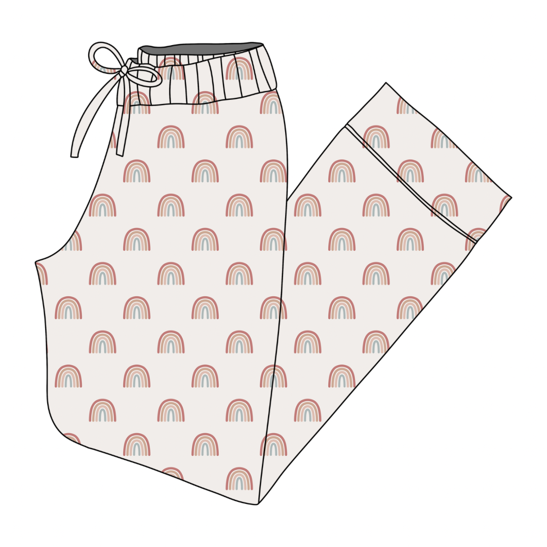 PREORDER Boho Rainbow Unisex Pants