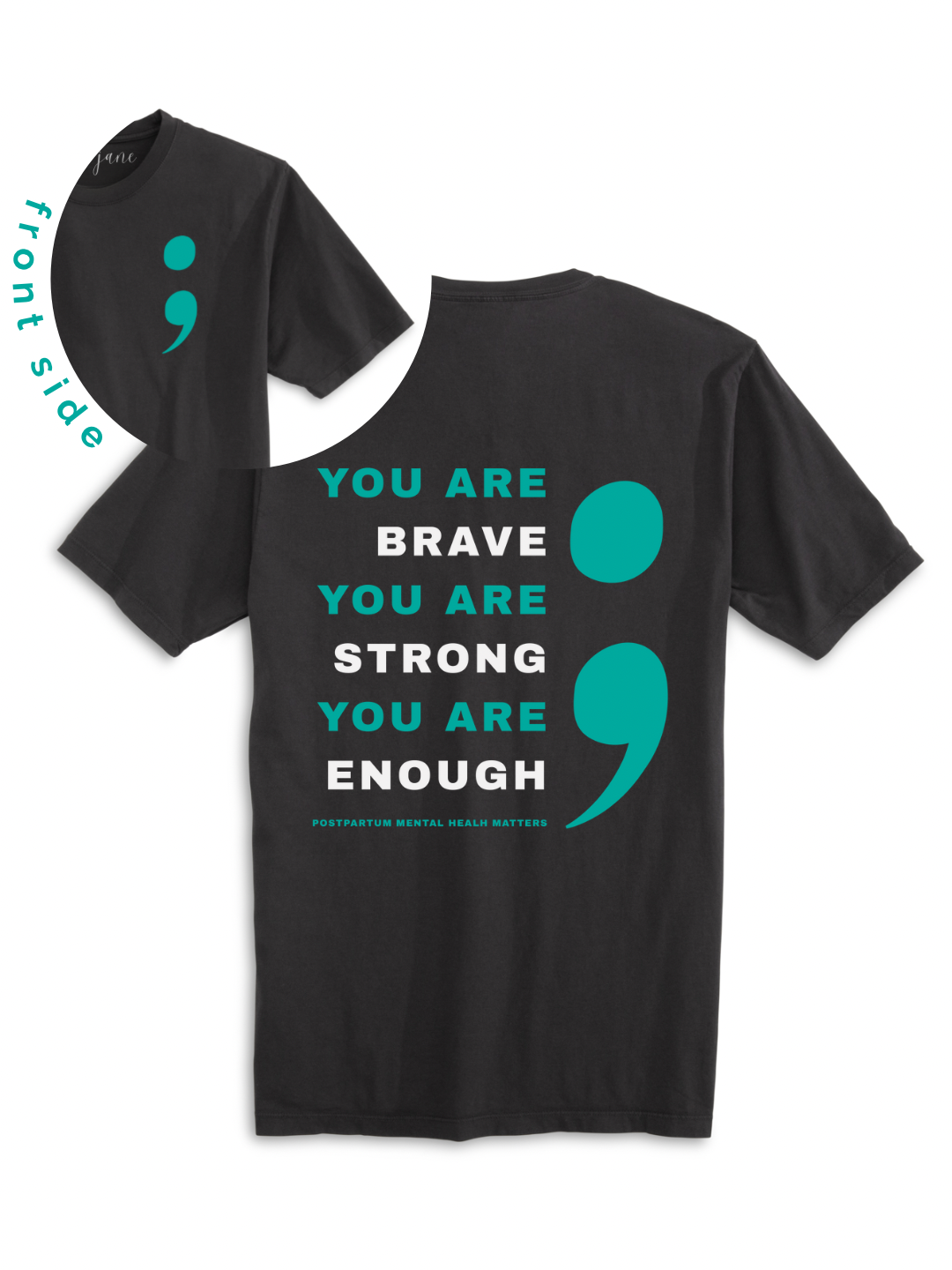 100% OF PROFITS GO TO POSTPARTUM ORGANIZATIONS - Postpartum Mental Health Matters Tee