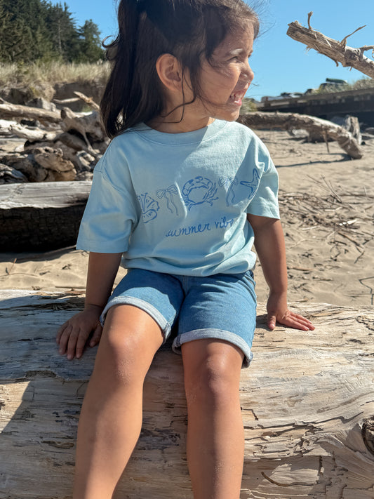 Summer Vibes Organic Cotton Tee