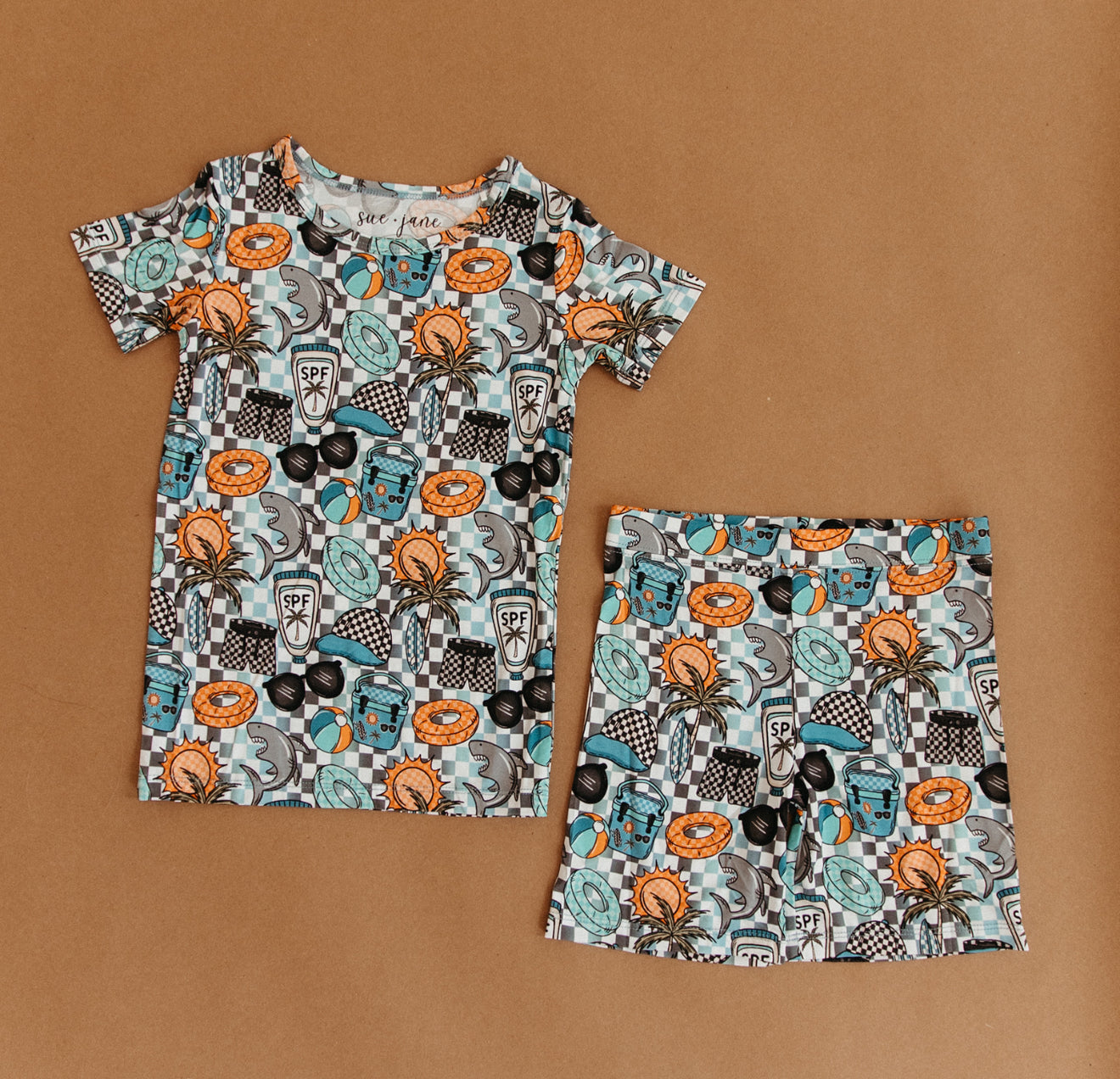 Summer Surf Bamboo Set