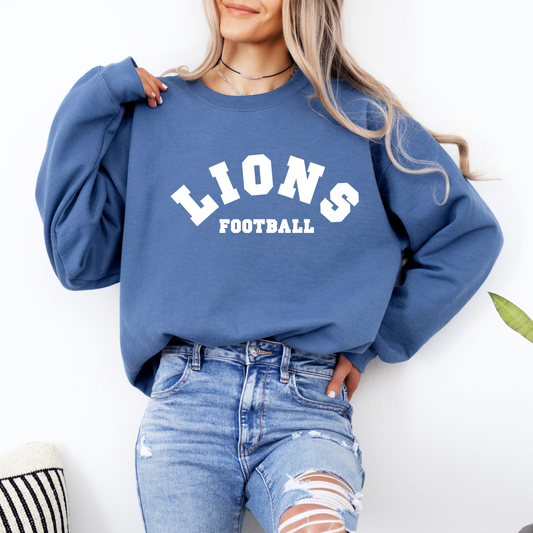 Lions Football Crewneck
