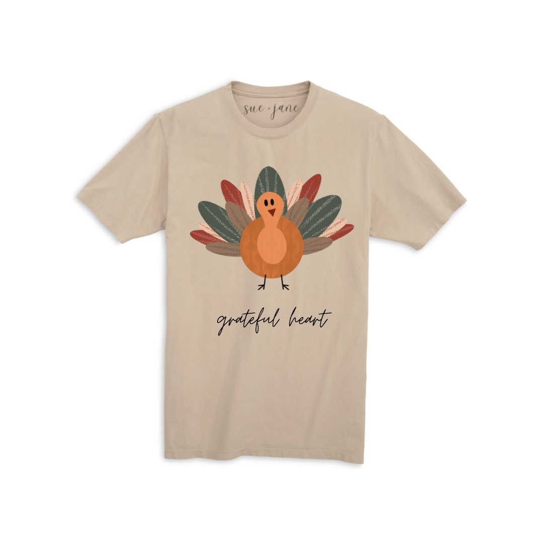 Grateful Hearts Organic Cotton Tee