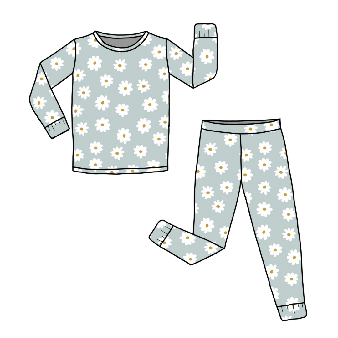 PREORDER Daisy Bamboo Pajamas