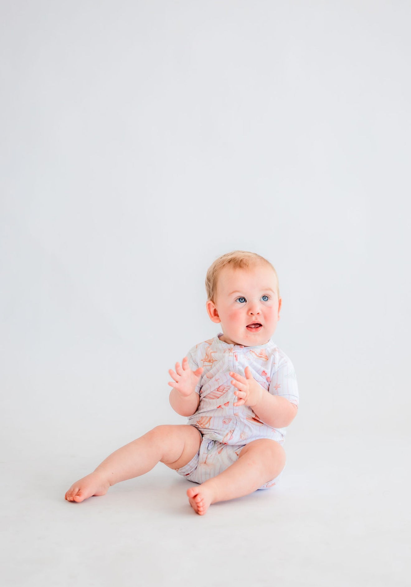 Boho Beach Bamboo Shorty