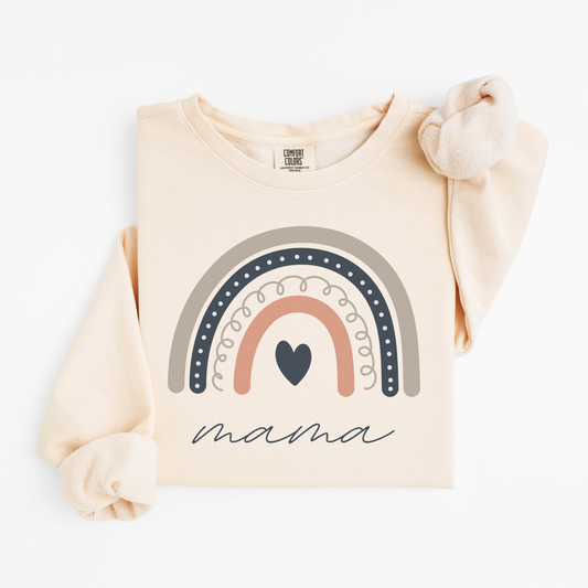 Rainbow Mama Organic Cotton Crewneck